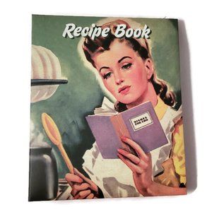 Vintage Binder Recipe Keeper Book